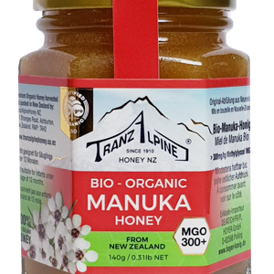 Miere de manuka mgo 300+ bio 140g Tranzalpine
