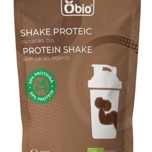 Shake proteic cu cacao bio 300g Obio
