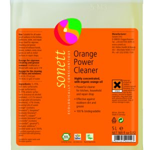 Detergent lichid universal concentrat cu ulei de portocale ecologic 5l Sonett