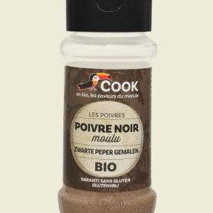 Piper negru macinat bio 45g Cook