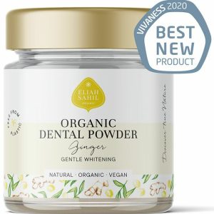 Pudra cu ghimbir pentru curatarea si albirea dintilor ecologic 45g Eliah Sahil