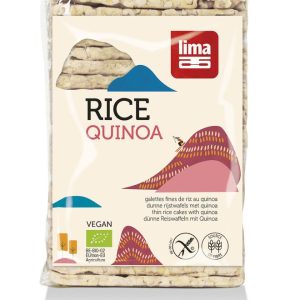 Rondele de orez expandat cu quinoa bio 130g Lima
