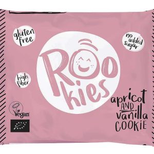 Rookies cu caise si vanilie bio  40g Rookies