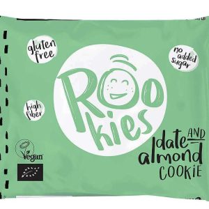 Rookies cu migdale si curmale bio 40g Rookies