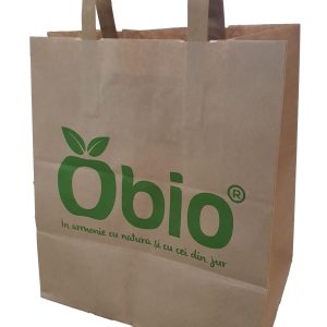 Sacosa de hartie biodegradabila Obio