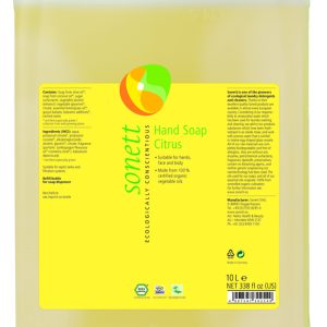 Sapun lichid pentru maini cu citrice ecologic 10l Sonett