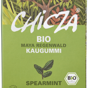Guma de mestecat spearmint bio 12 lamele - 30g Chicza