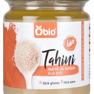 Tahini pasta din susan alb bio 250g Obio